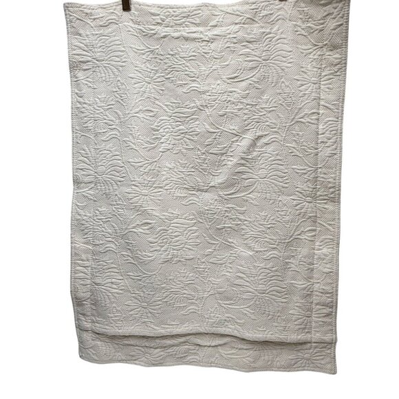 Charter Club Matelasse Pillow Sham Standard Size Pillowcase Cream - Picture 3 of 11